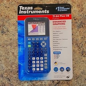 Brand new TI-84  Plus CE Python Graphing Calculator